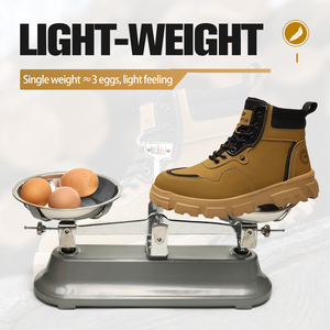 Outdoor <b>Men</b> <b>Work</b> <b>Boots</b> Safety Shoes Anti-puncture Safety <b>Boot</b> <b>Work</b> Steel Toe Shoes Indestructible Desert <b>Boots</b> Protective - Product Image 5