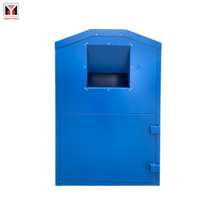 Outdoor Clothing&Shoes donat bin Large clothing metal donation bin manufacturer