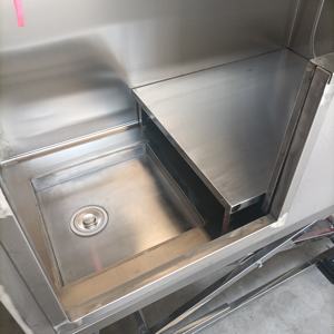 Pet Spa duş için küvet büyük köpek bakım küvet paslanmaz çelik gümüş sürdürülebilir 1 takım banyo ürünleri - Product Image 5