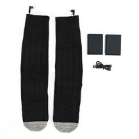 Vente en gros de chaussettes chauffantes Hiver Extérieur Ski Thermique 7.4V Électrique Batterie Rechargeable Chaussettes de ski chauffantes
