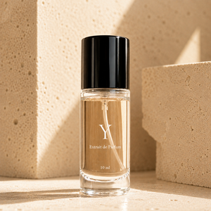 Slender Cylindrical Clear Glass Black Glossy Capped 18ml perfume <b>bottle</b> - Product Image 4