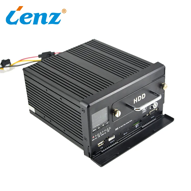 Bus Dvr HD Mobile Dvr 1080p Public Bus Mdvr 8ch With Bus Stop Announcement Fleet Tracking System