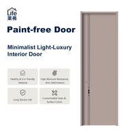 Porte intérieure en bois de haute qualité, insonorisée, imperméable, pour villa, hôtel, salon, personnalisation complète de la maison, meubles sur mesure
