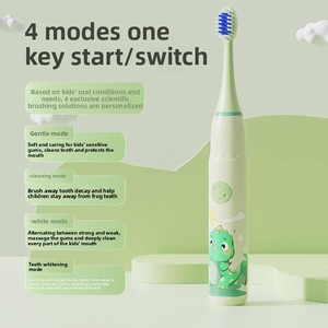 <span class=keywords><strong>Cepillo</strong></span> de Dientes Eléctrico para Niños de 3 a 6 a 12 Años, Totalmente Automático, Recargable, con Cerdas Suaves, para Niños y <span class=keywords><strong>Niñas</strong></span>, China - Product Image 4