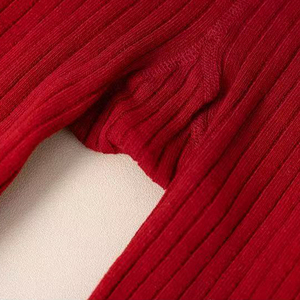Collant per bambini primavera/autunno neonati bambino primo compleanno calze natalizie cina <span class=keywords><strong>rosso</strong></span> <span class=keywords><strong>Leggings</strong></span> fiocco <span class=keywords><strong>Leggings</strong></span> da ragazza - Product Image 4