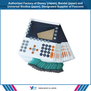 無料サンプル新しいデザイン良いタッチ感じスキミングATM膜スイッチキーパッド - Product Image 2