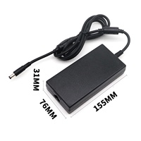 Adaptateur secteur pour ordinateur portable 180W 19.5V 9.23A 7.4x5.0mm avec embout DC pour ordinateur portable, marque OEM, noir