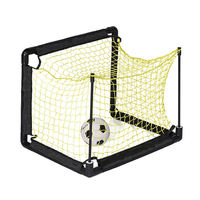 Parfait pour les entraînements de football des tout-petits et les jeux en plein air, filet de football miniature pliable et portable, petit but de football pour enfants