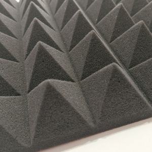 Azulejos de espuma acústica autoadhesivos modernos, paneles de cuña de estudio para habitación de pared, caja de <span class=keywords><strong>cine</strong></span> KTV, absorción de sonido al por mayor - Product Image 5