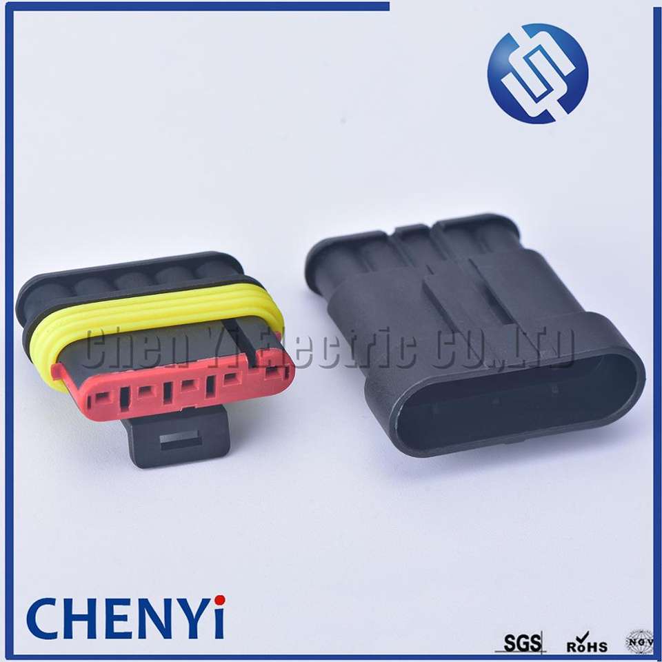 5 Pin Automotive waterproof connector Accelerator pedal assembly ...