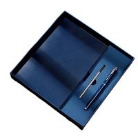 Coffret Cadeau Réunion Annuelle Petite Série : Carnet d'Affaires en Cuir PU Souple Multicolore avec Stylo, Usine à Commande Directe