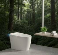 Toilette intelligente avec télécommande et drainage en S, siège chauffant, design moderne - Toilette intelligente QiXing pour la maison connectée