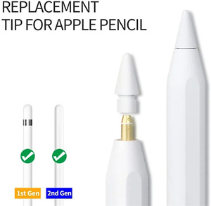 Puntas de lápiz de <span class=keywords><strong>repuesto</strong></span> para <span class=keywords><strong>Apple</strong></span> <span class=keywords><strong>Pencil</strong></span> 1st / 2nd Generation IPencil Sensitivity Nib para IPad Pro <span class=keywords><strong>Pencil</strong></span> 1/<span class=keywords><strong>2</strong></span> Punta de <span class=keywords><strong>repuesto</strong></span> - Product Image 3