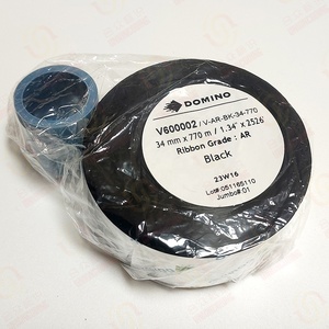Nastro Originale Nero Domino 34 * 770m Adatto per Stampante a Trasferimento Termico Domino - Product Image 2
