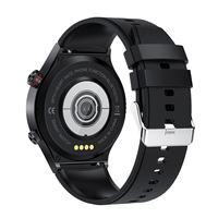 Relojes Inteligentes QW33 de Acero Inoxidable, Pulsera Inteligente con Monitor de Salud, Llamada BT, Impermeable, Pantalla Redonda de 1.28", NFC, Reloj Inteligente 2025