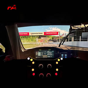 aluminium simulateur de cockpit de course siège voiture conduite simulateur de course jeu de cockpit simulateur de course - Product Image 5