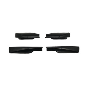 Housse de porte-bagages Rav4 noire, taille standard, en ABS, pour barres de toit de voiture - Product Image 1