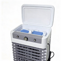 Refroidisseur d'air pour chambre d'hôtel, réservoir d'eau 45L, 100W, refroidissement par évaporation, sur pied, OEM ODM CE CB, vente en gros, usage domestique