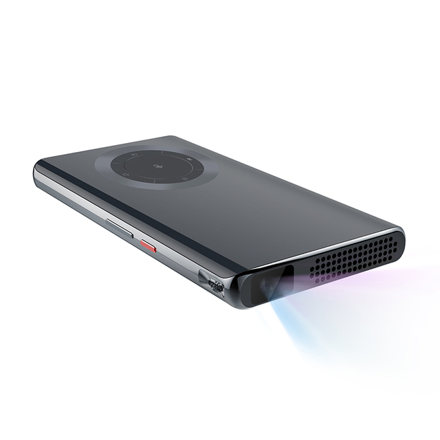 DLP Android 9 LED Mini Projector Portable WiFi for Smart Slim Pocket 2K Manual Focus Beam for Business