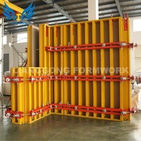 Coffrage en bois réutilisable Lianggong H20 pour la construction de murs, de dalles et de colonnes