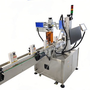Equipo de Marcado Láser UV Dual con Servoconveyor <span class=keywords><strong>para</strong></span> Botellas, Marcado Interno y Externo de Códigos QR, Sistema Anti-Falsificación de Datos - Product Image 3