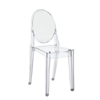 Chaise de salle à manger de fête à dossier haut, mobilier de mariage moderne