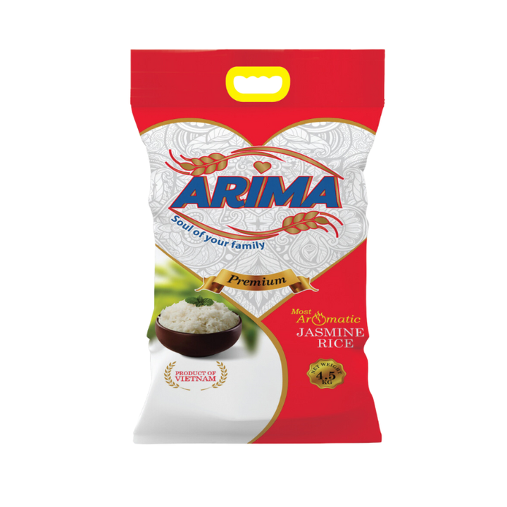 Vietnamese Manufacturer's 4Kg Flexible Rice Packing Bag Customized Logo ...