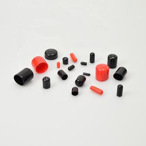 PVC kauçuk cıvata iplik koruma toz yalıtım korozyona dayanıklı dış iplik dairesel boru kılıf hortum kapağı - Product Image 2