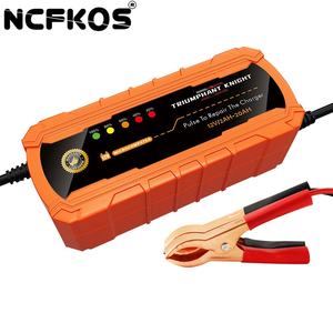 NCFKOS <span class=keywords><strong>12V</strong></span> <span class=keywords><strong>Cargador</strong></span> de batería de motocicleta eléctrica <span class=keywords><strong>12V</strong></span> 2A <span class=keywords><strong>Cargador</strong></span> de batería de reparación de pulso <span class=keywords><strong>9ah</strong></span> 12ah 20ah Batería de plomo ácido de ciclo profundo - Product Image 1