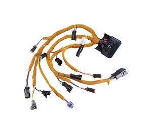 ชุดสายไฟเครื่องยนต์ HongWang C6.4 C7 C9 สำหรับรถขุด E320D E325D E330D E336D อะไหล่รถขุด 291-7590 296-4617 รับประกัน 1 ปี - Product Image 1