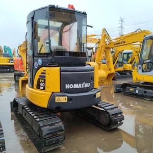 Kullanılan japon 4 ekskavatör Komatsu PC40MR Mini kepçe ikinci el orijinal ekskavatör kullanılan PC40MR PC40MR-3