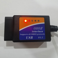 Kabel USB Baru Pembaca Kode OBD2 dengan Perangkat Lunak Perbaikan Mobil untuk Elm327 dan Semua Kendaraan OBD2