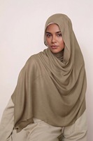 Foulard en tissu modal de haute qualité, couleur unie, léger et respirant, sans plis, pour femmes, best-seller en Europe et en Amérique