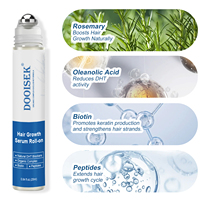 Herbes naturelles en vrac vente en gros boules de sérum à bille pour la croissance des cheveux Sérum de croissance des cheveux Produits de poussée des cheveux
