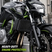 Protection de radiateur en acier inoxydable pour Kawasaki Z650 NINJA 650 2017-2023, grille de protection, pièces de modification, MOQ 5, vente en gros