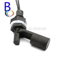 Interrupteur à flotteur de capteur de niveau d'eau liquide AC 100V pour piscine de réservoir de poissons d'aquariums horizontaux avec longueur de flotteur