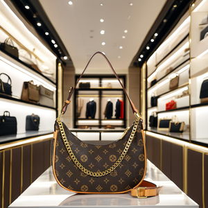 Nuova Borsa a Spalla da Donna 2024, Design Lussuoso e alla Moda, in Pelle PU con Stampa a Catena, Versatile per Ogni Giorno, Anche a Tracolla - Product Image 2