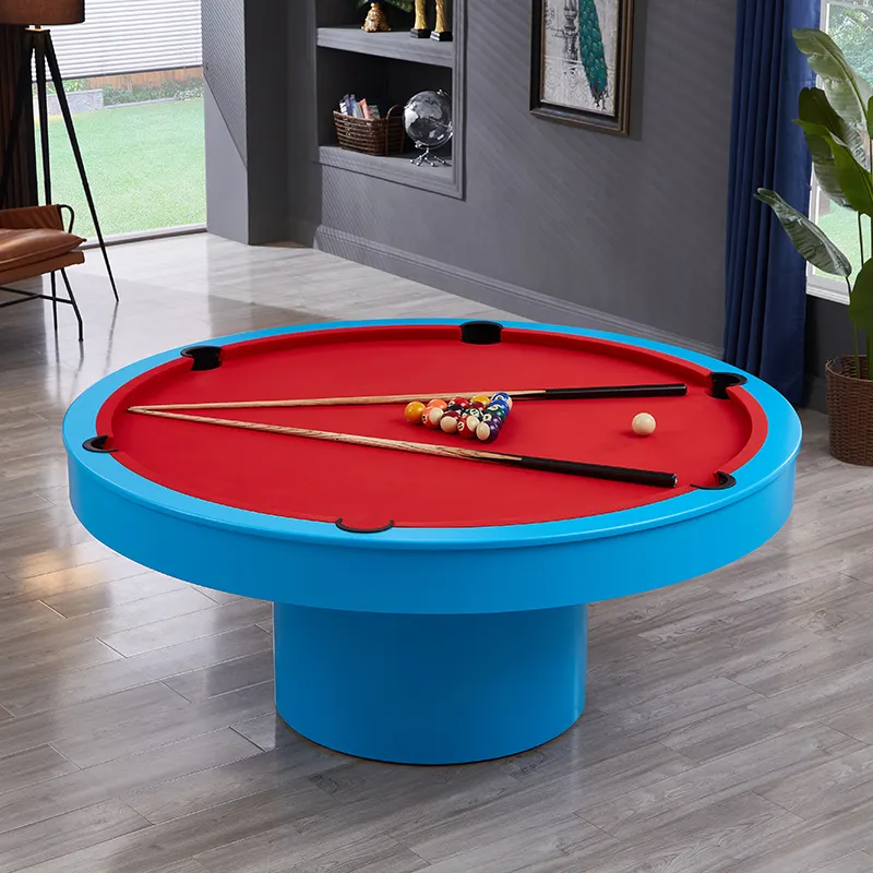 Preiswerter 6 Fuß Runder Schleifen-Carom-Pool Amerika Neunkugeln-Billiardtisch zu verkaufen