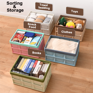 Outdoor <b>Storage</b> <b>Bin</b> 20L 30L 50L High Quality Multifunctional Plastic Folding Waterproof Bag Collapsible Camping <b>Storage</b> <b>Box</b> - Product Image 2