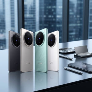 Téléphone d'occasion Vivo X100s 2024, bleu cristal, puce phare Dimensity 9300+, écran droit ultra-fin de 7,8 mm, charge rapide, <span class=keywords><strong>photo</strong></span> - Product Image 1