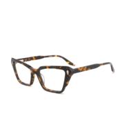 Nouvelle Collection 2026 – Montures de Lunettes Optiques G5707F en Acétate Faites à la Main, Style Œil de Chat Noir, Personnalisables et Spécialisées – Vente en Gros