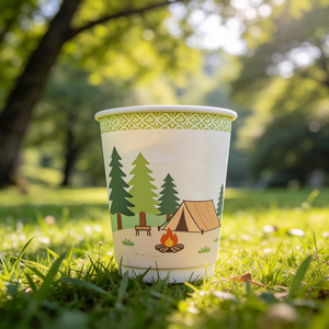 Disposable Biodegradable Hot Cold Drink <b>Takeaway</b> Packaging 8oz 10oz 12oz Double Wall Paper <b>Coffee</b> Cups For Beverage Supplies - Product Image 3
