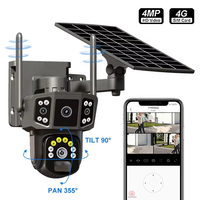 Caméra de surveillance solaire sans fil QL18 8MP, articles très vendus, vidéo Full HD 1080p, caméra de sécurité 4G V380Pro