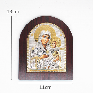 Decorazione Della casa Religiosi Icone Decorazione Squisita Cattolica Fatti A Mano Decorazione Religiosa Artigianato Vergine Maria Chiesa Natale Regalo - Product Image 6
