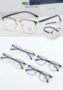 9921 kustom cahaya biru memblokir pegas engsel fleksibel berengsel bingkai kacamata optik - Product Image 4