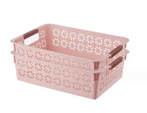 Cheap Plastic storage Basket Desktop Storage Plastic Sundries Storage Basket Fruit Basket