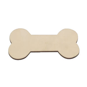 Découpes en bois en <span class=keywords><strong>forme</strong></span> d'os inachevé bricolage pour enfants pour tenture murale jouet en os <span class=keywords><strong>de</strong></span> chien peint et fournitures d'art en gros - Product Image 1