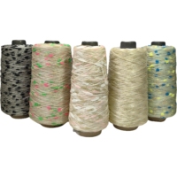 Fil à coudre en polyester 300D personnalisé 150D 2Ply Big Cone FDY Twist pour la broderie au crochet et le tricot Teint Couleurs