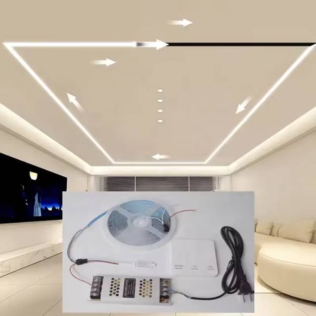 WS2812b Digital Addressable RGBIC Smart LED Strip Light Waterproof 5V USB 8mm 30 60 144 Argb 2812b SPI Pixel RGB Tira Fita Luces