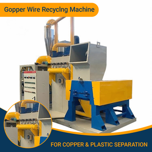 Hot Sale Industrial Grade Waste <b>Cable</b> Crusher 300-500kg/h Capacity Metal Plastic Separation Equipment One-year Warranty - Product Image 2